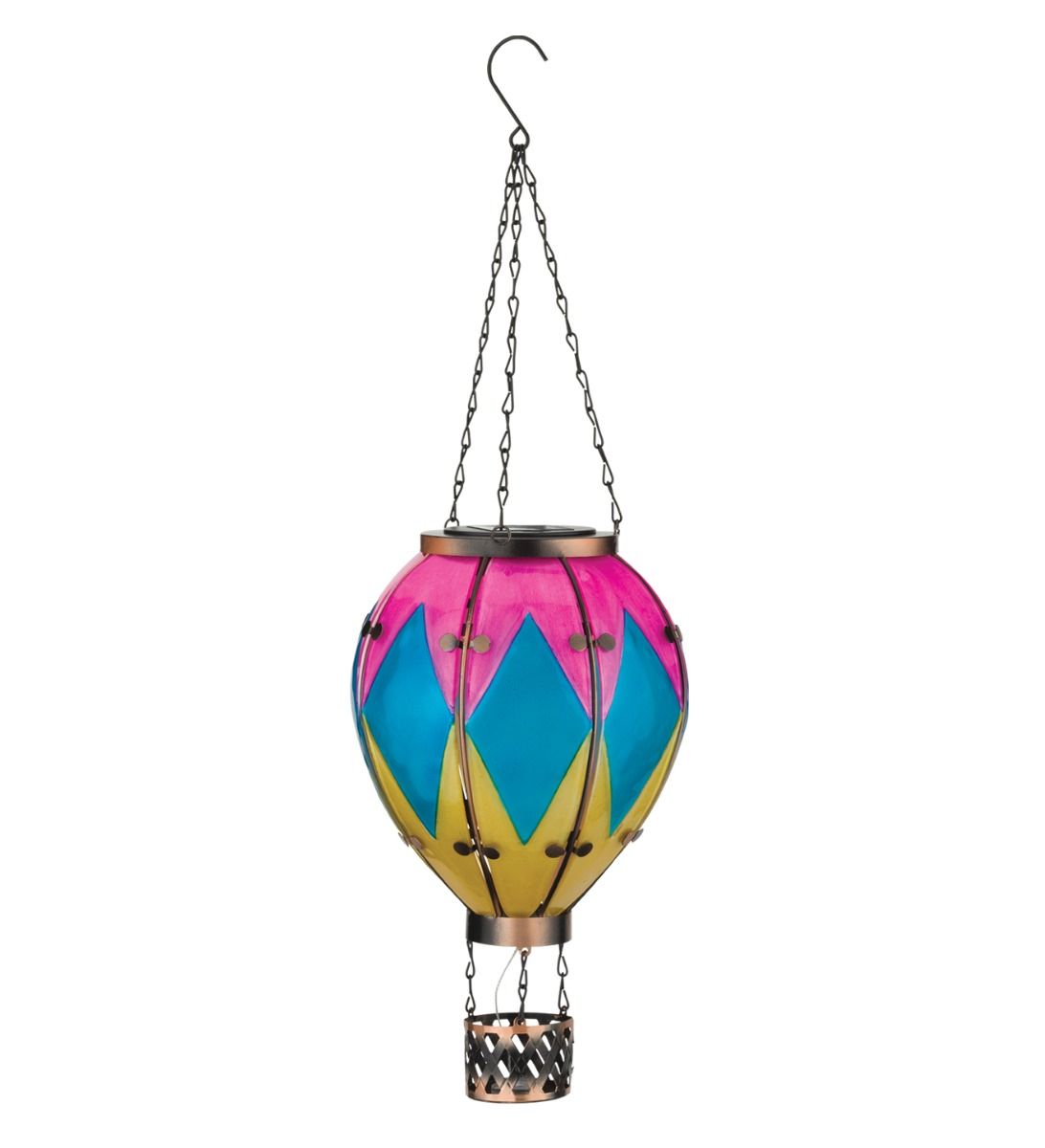 Hot Air Balloon Solar Lantern LG - Diamond
