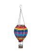 Hot Air Balloon Solar Lantern LG - Multi Stripe