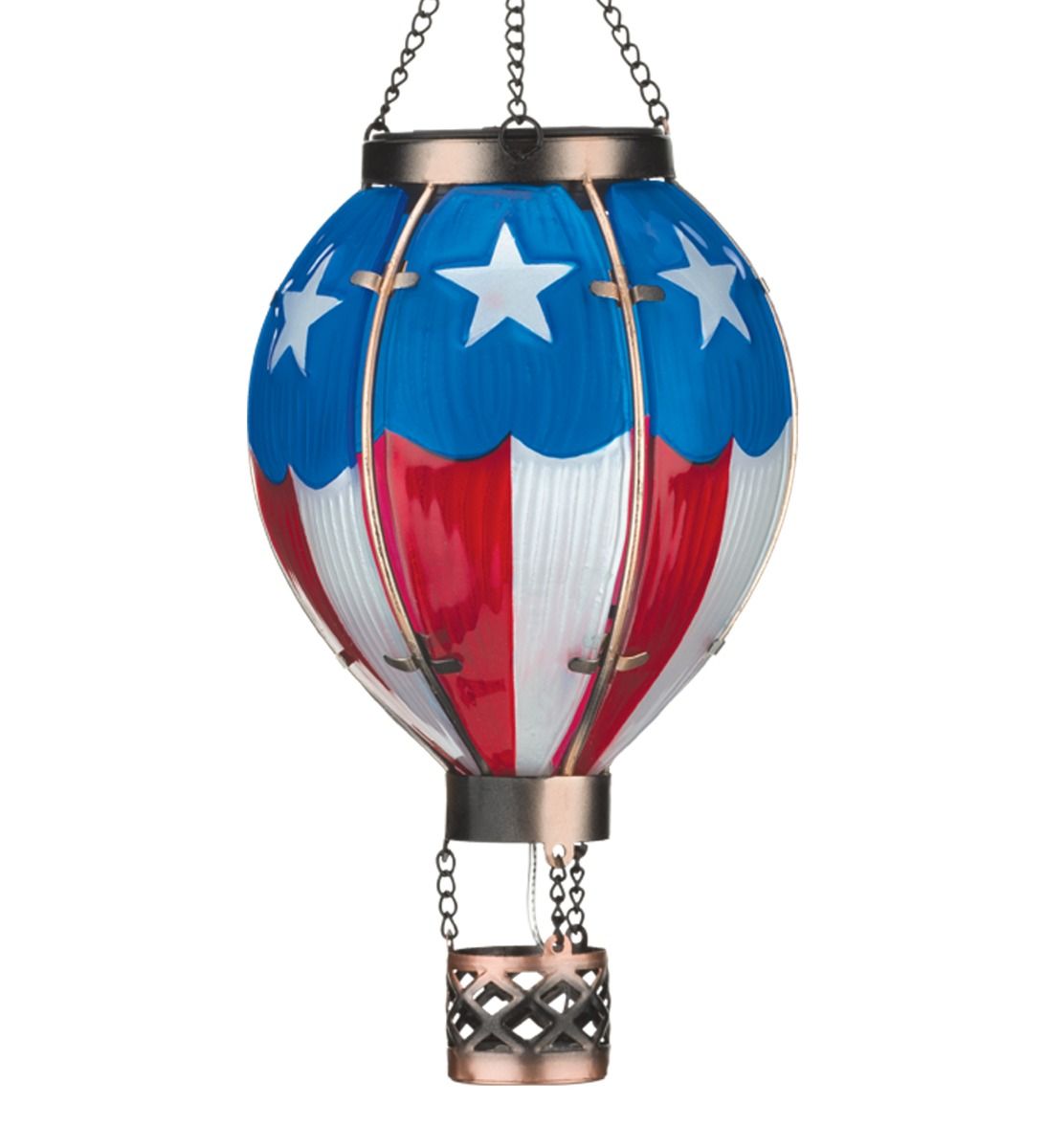 Hot Air Balloon Solar Lantern LG - Americana