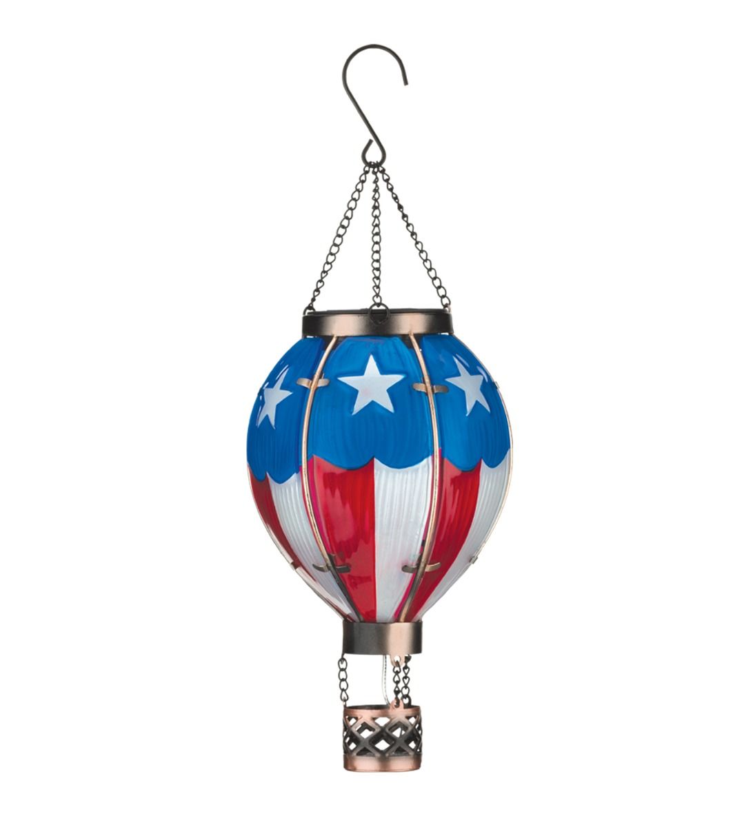 Hot Air Balloon Solar Lantern LG - Americana